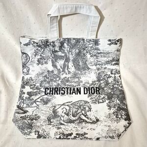 Christian Dior Beauty Toile De Jouy Print Tote Bag